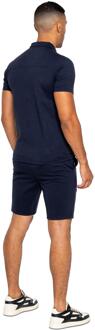 Enzo | Heren Polo Trainingspak Set - Navy - 2XL