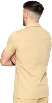 Enzo | Heren Poloshirt Steen - L