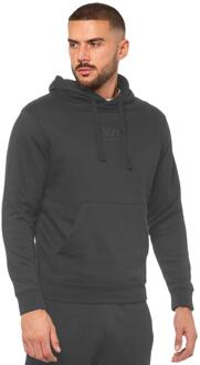 Enzo | Heren Pullover Hoodie Donkergrijs - L