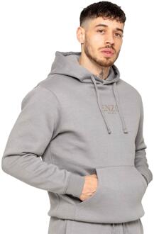 Enzo | Heren Pullover Hoodie Grijs