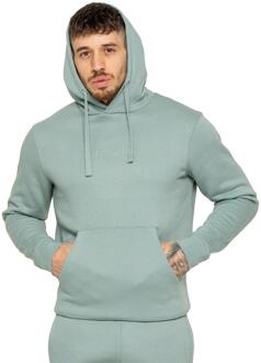 Enzo | Heren Pullover Hoodie Groen