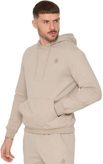 Enzo | Heren Pullover Hoodie - maat S Beige