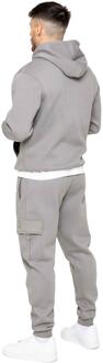 Enzo | Heren Pullover Hoodie Tracksuit Set Grijs