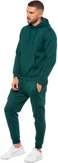 Enzo | Heren Pullover Hoodie Tracksuit Set - Groen - M