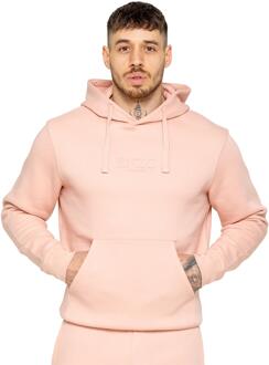 Enzo | Heren Pullover Hoodie Zalm - 2XL
