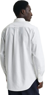 Enzo heren Regular Fit Oxford overhemd - maat Wit