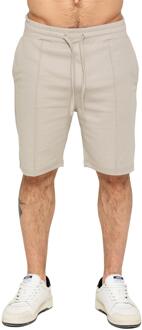 Enzo | Heren Slimme Shorts Beige - M