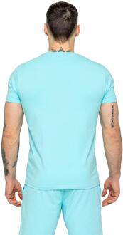 Enzo | Heren Sport T-Shirt Turquoise - XL