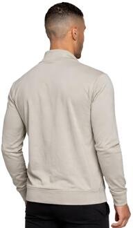 Enzo | Heren Sweatshirt met Volledige Rits Beige
