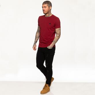 Enzo Heren T-shirt | Enzo Designer Menswear Rood - L
