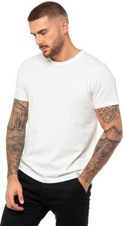 Enzo | Heren T-shirt met ronde hals - Wit - L
