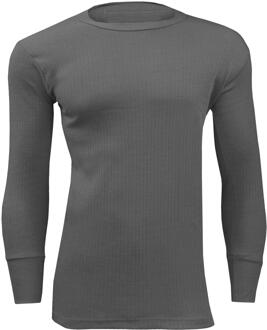 Enzo | Heren Thermo Set Lange Mouw Top & Onderbroek Grijs - 2XL
