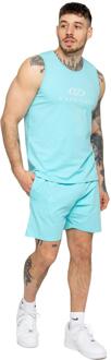 Enzo | heren trainingsvest & trainingsbroek set - maat Turquoise