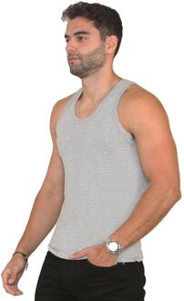 Enzo | Heren Vesten 3 Pack - Grijs - maat 4XL
