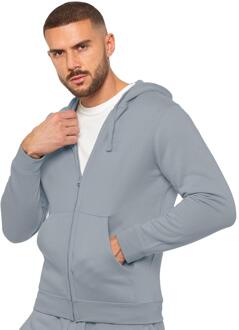 Enzo | Heren Zip Up Hoodie - maat XL Blauw