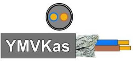 Enzo Kabel YMVKas 2x2,5qmm grondkabel rol 25m 1243116