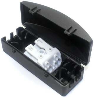 Enzo Kabelkoppeling | IP20 zwart met 2 polige connector - 4016560