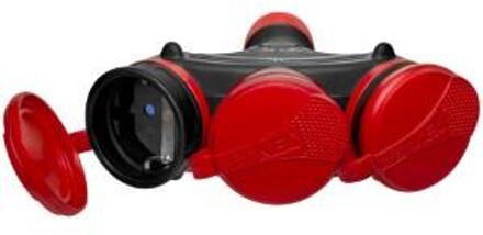 Enzo Kel Drieweg hangkoppeling rubber prof IP44 - 6871979