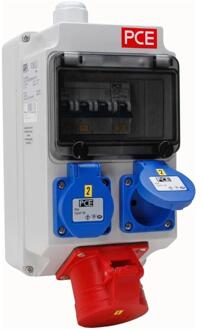 Enzo Kopp CEE wandverdeler 1xCEE 5P/16A/400V + 2xWCD - 6316165