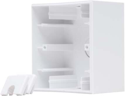 Enzo Kopp HK07 PURE mat wit 1 voudig opbouwdoos - 4624300