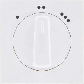 Enzo Kopp HK07 PURE mat wit afdekplaat+knop 3-standen schakelaar - 4624080