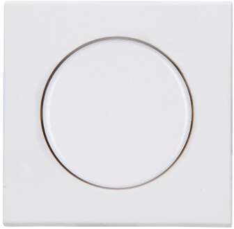 Enzo Kopp HK07 PURE mat wit afdekplaat + knop dimmer - 4624030
