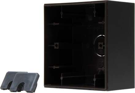 Enzo Kopp HK07 PURE mat zwart 1 voudig opbouwdoos - 4624800