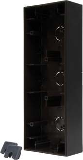 Enzo Kopp HK07 PURE mat zwart 3 voudig opbouwdoos - 4624820