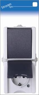 Enzo Kopp SWD opbouw combinatie RA wissel verticaal - 6628200