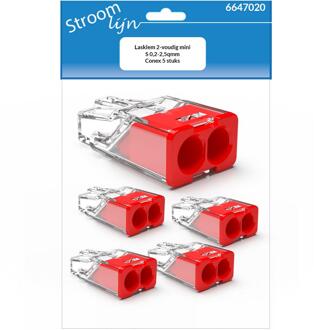 Enzo Lasklem 2-voudig mini S 0,2-2,5qmm Conex 5 stuks - 6647020