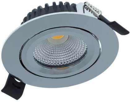 Enzo LED inbouwspot 5W DimToWarm 85mm 36gr rond verstelbaar chroom - LED4603