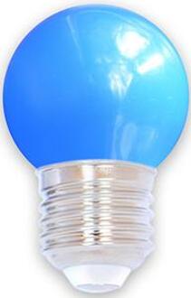 Enzo LED kogellamp E27 blauw 1W - LED0156