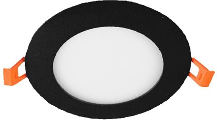 Enzo LED panel downlight 9W 4000K incl. driver zwart - LED2622
