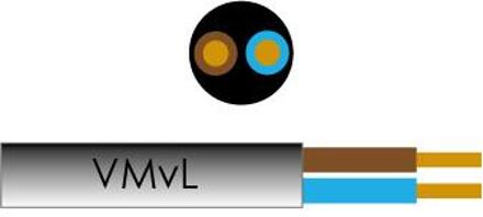 Enzo Luidsprekersnoer 2 x 0,75 qmm wit