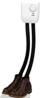 Enzo Melissa 16540009 Schoenendroger | twee slangen voor één paar schoenen of laarzen | 250W | Wit - 16540009