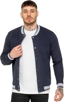 Enzo Milano heren bomberjack - maat XL Navy
