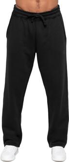 Enzo Milano | Heren Open Hem Jogger Zwart - XL
