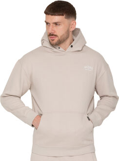 Enzo Milano | Heren Oversized Hoodie - maat 2XL Beige