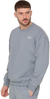 Enzo Milano | Heren Oversized Sweatshirt Blauw