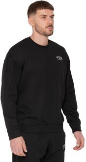 Enzo Milano | Heren Oversized Sweatshirt Zwart