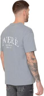 Enzo Milano | Heren Oversized T-shirt Blauw