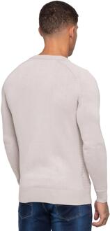 Enzo Milano heren trui met ronde hals Steen - 2XL