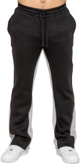 Enzo Milano | Heren Uitlopende Joggers Zwart