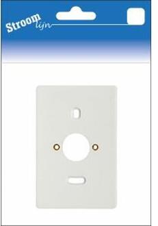 Enzo Montageplaat 2-voudig wit - 6650720
