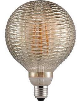 Enzo Nordlux LED Globe G125 E27 2-12W 2200K AVRA goud bamboo - 2760220