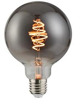 Enzo Nordlux LED Globe G95 E27 5-15W 1800K filament spiraal grey dimbaar - 2760110