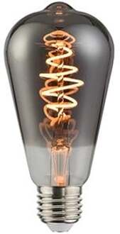 Enzo Nordlux LED ST64 E27 5-15W 1800K filament spiraal grey dimbaar - 2760085
