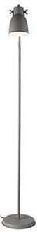 Enzo Nordlux Vloerlamp Adrian grijs E27 151cm hoog - 4800400