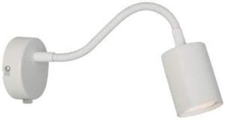 Enzo Nordlux Wandlamp Explore Flex GU-10 met schakelaar wit - 4800427