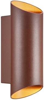 Enzo Nordlux Wandlamp Nico rond 2x GU10 roest IP54 - 4800916